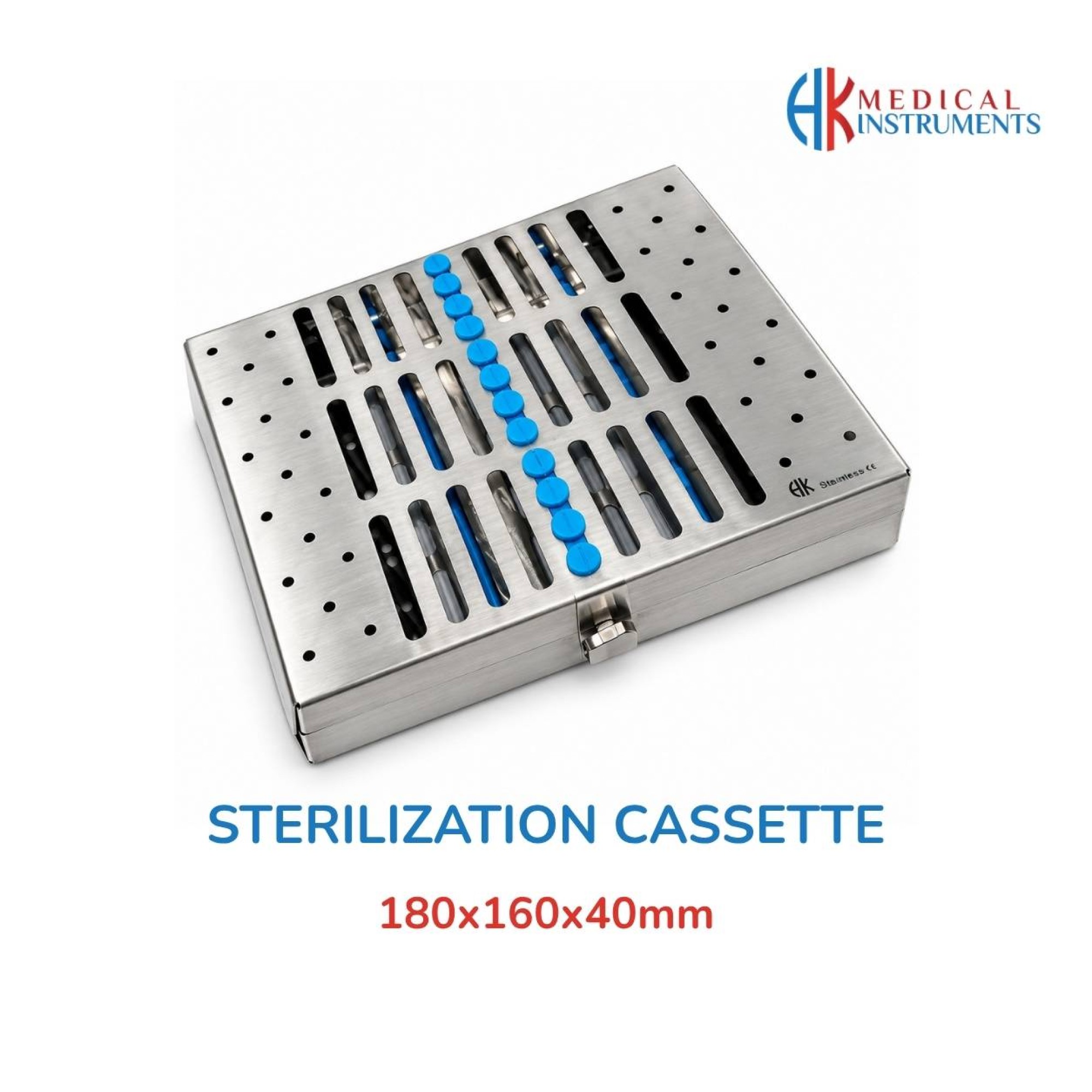 Sterilization Cassette 180x160x40 mm