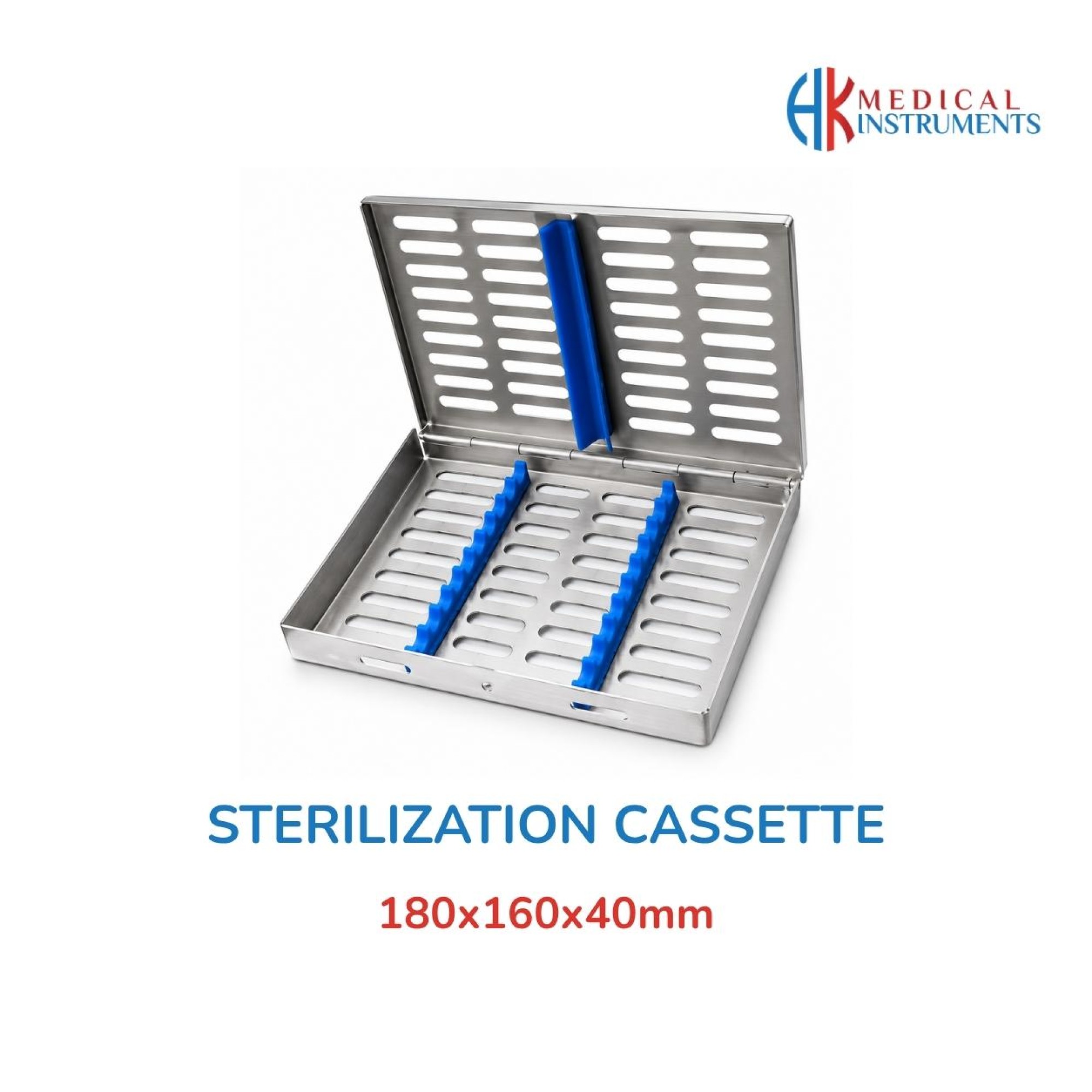 Sterilization Cassette 180x160x40 mm
