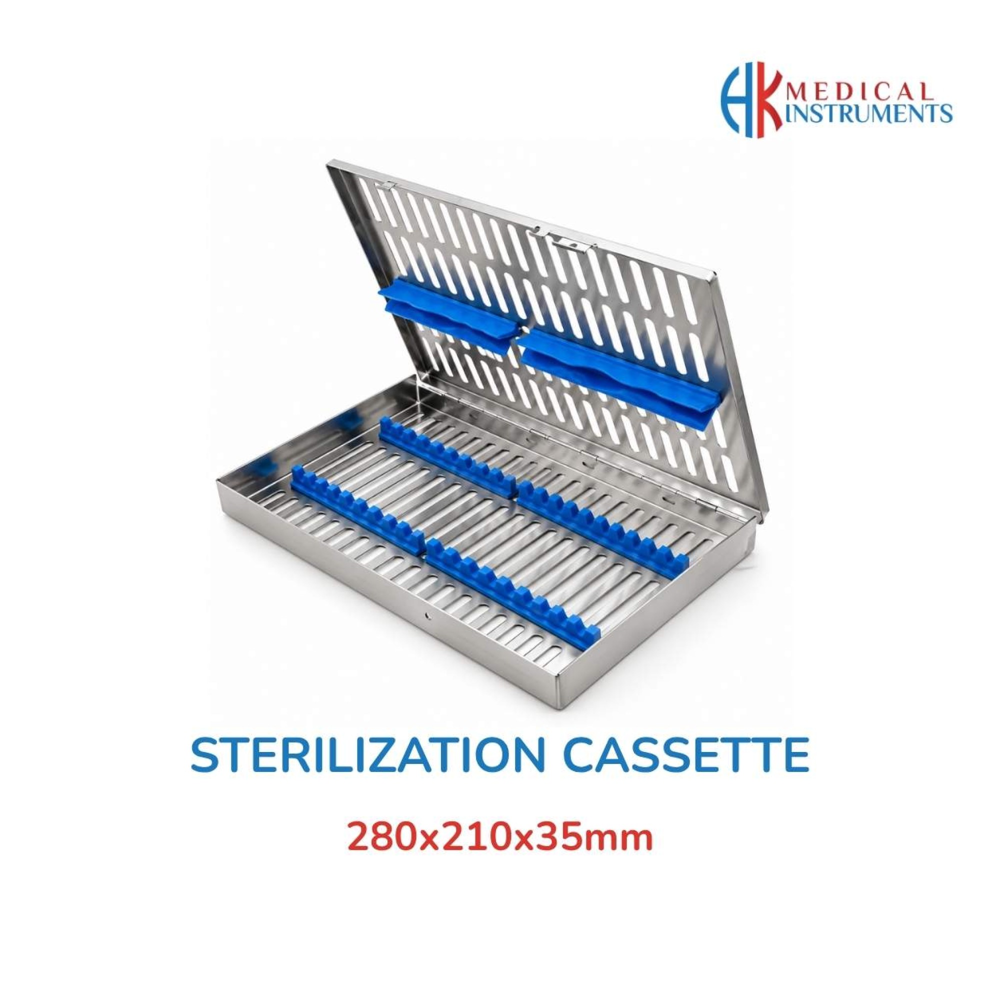 Sterilization Cassette 280x210x35 mm Sterilization Cassette 280x210x35 mm