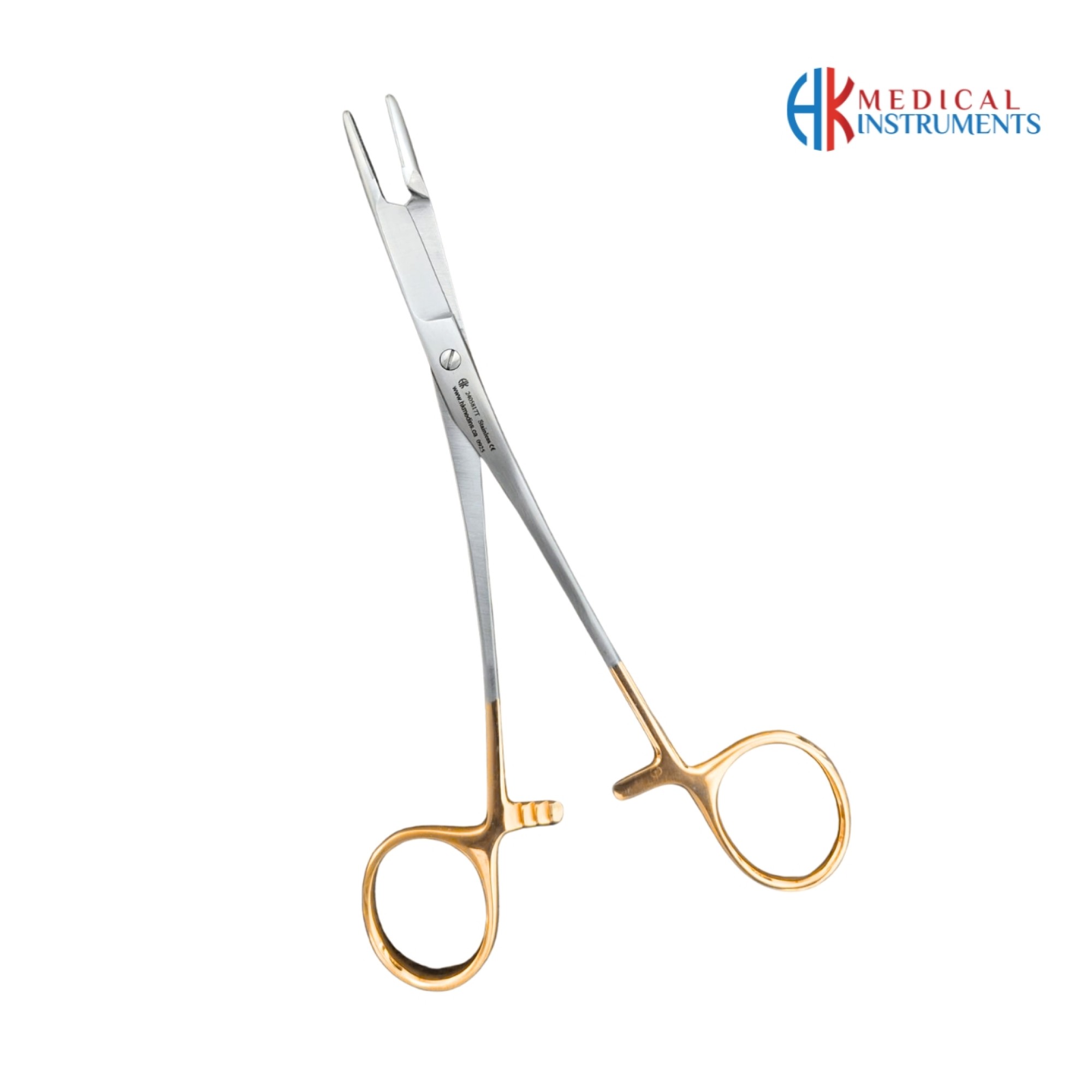Olsen-Hegar Needle Holder 17 cm / 6-3/4", TC Gold Olsen-Hegar Needle Holder 17 cm / 6-3/4", TC Gold