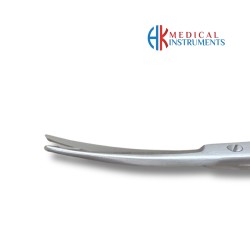 Mayo Scissor, 17 cm Curved, TC Gold