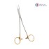 Olsen-Hegar Needle Holder 19 cm / 7-1/2", TC Gold 
