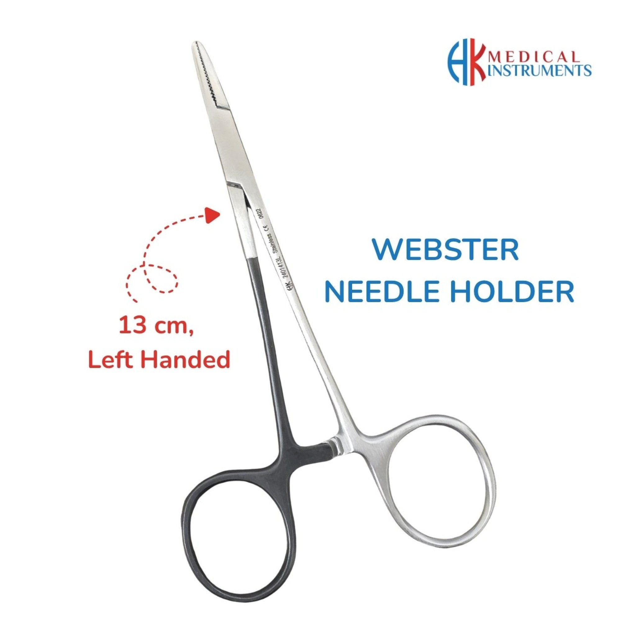 Webster Needle Holder Left Hand 13 cm / 5" Webster Needle Holder Left Hand 13 cm / 5"