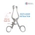 Weitlaner Retractor 10.5 cm / 4-1/4", Teeth 2x3 SH Weitlaner Retractor 10.5 cm / 4-1/4", Teeth 2x3 SH