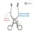 Weitlaner Retractor 16.5 cm / 6-1/2" Teeth 3:4 Blunt