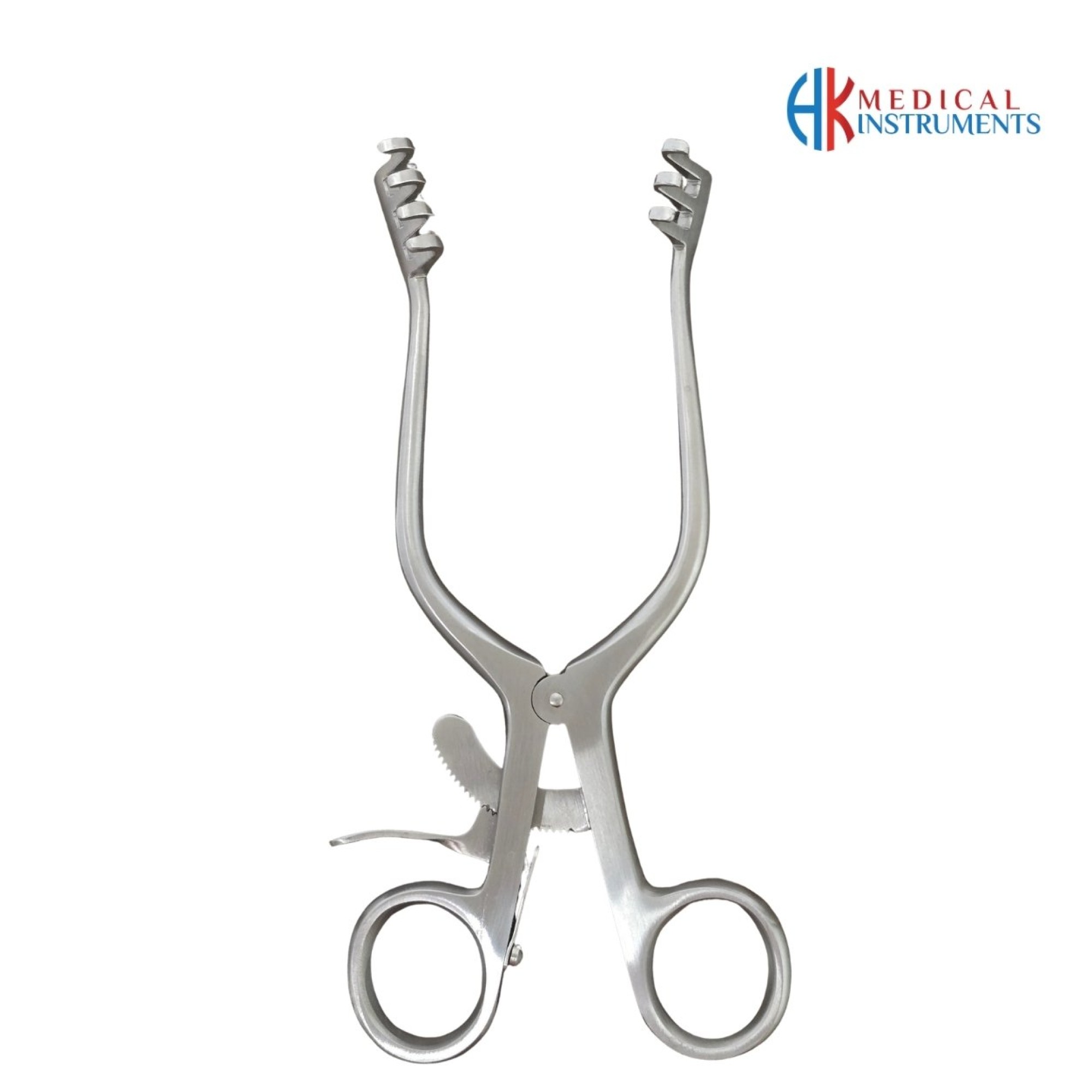 Weitlaner Retractor 16.5 cm / 6-1/2" Teeth 3:4 Blunt